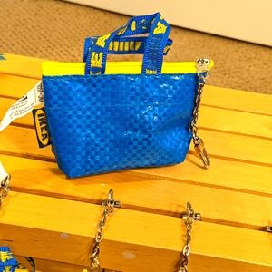 Ikea zipper coin purse/ keychain